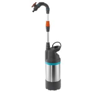 Pompa elettrica t.b.t. per giardino e casa.