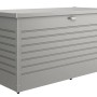 Biohort Box da giardino Gr. 160, Grigio quarzo metallizzato, ideale per riporre oggetti.
