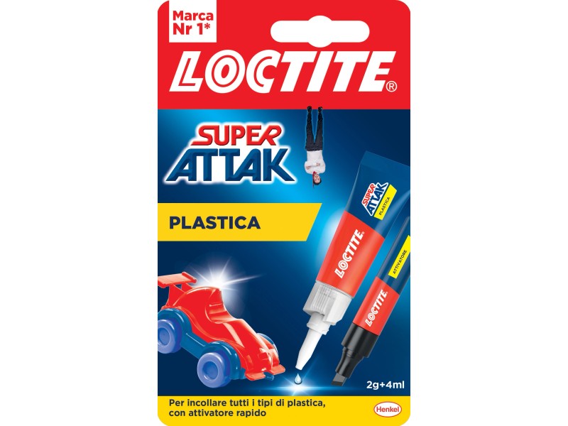 Colla universale liquida Loctite Super Attak Original? impermeabile, Senza  solventi trasparente 3 g su