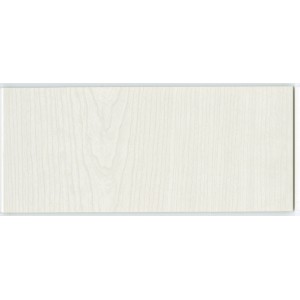 Pannello decorativo Grosfillex effetto frassino bianco, 120x35 cm per rivestimento pareti e soffitti.