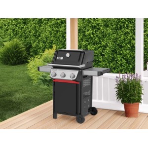 Barbecue a gas Weber Spirit E-310 Black 3 bruciatori 9,1kW/h nero