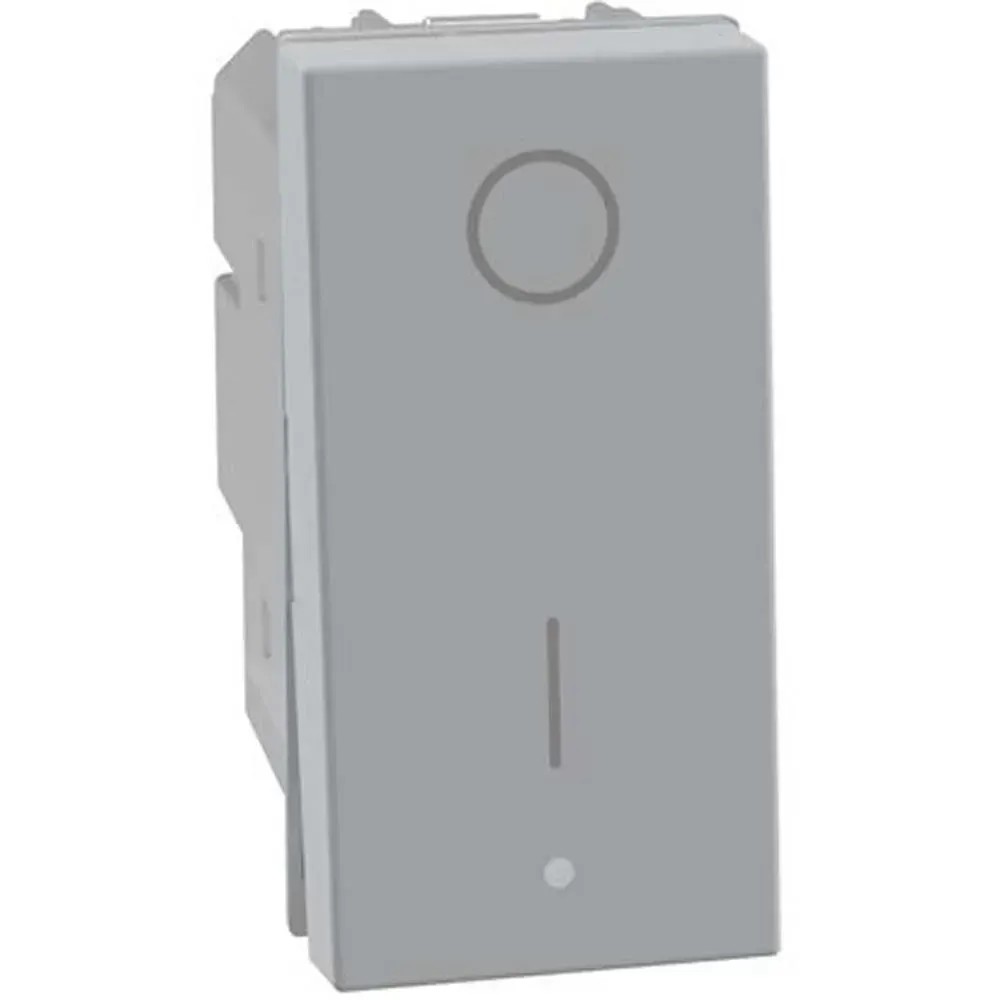 BTICINO MatixGO JW4411C – Interruttore/dimmer Smart Per LED, 1 Modulo, Comando Da APP
