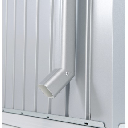 Tubi pluviali Biohort Europa grigio quarzo metallizzato 170 cm