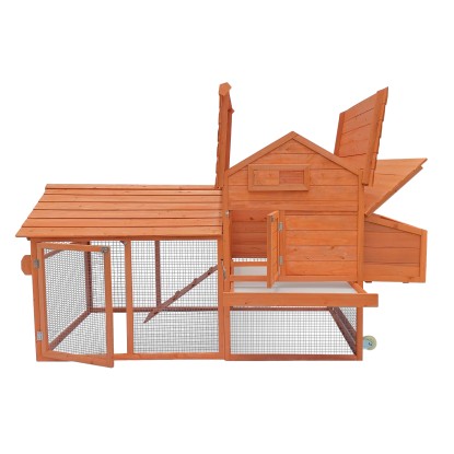 Pollaio in legno dimensioni 212(h) x 93 x 119 cm