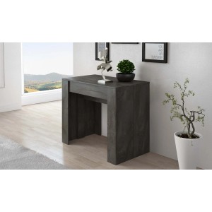 Consolle allungabile Luka ossido 90x52x77 cm