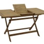 Tavolo da giardino allungabile in legno, ideale per giardino o terrazza.