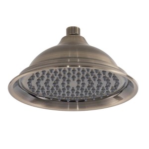 Soffione fisso t.b.t. effetto bronzo.