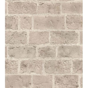 t.b.t. Carta da parati decorativa effetto pietra, beige.