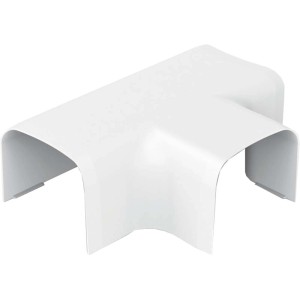 Raccordo a T bianco per Climatizzatori, dettaglio.