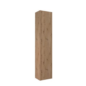 Mobile colonna bagno effetto legno, parte della serie arredo bagno t.b.t.