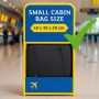 Zaino aereo 40x30x20cm con pompa sottovuoto e 2 sacche viaggio_3