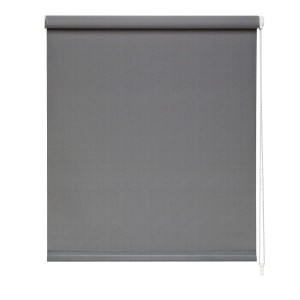 Tenda a rullo semifiltrante Rodi L 45 x H 252 cm grigio scuro