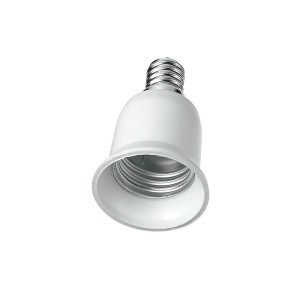 Portalampada bianca t.b.t. per lampadine.