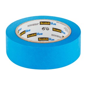 Rotolo di nastro adesivo blu per pittori di Scotch Blue, un nastro adesivo per pittura.