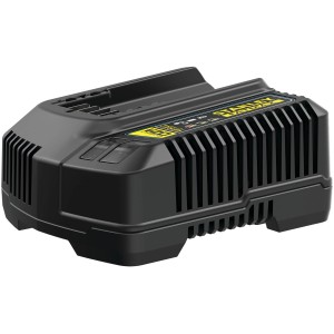 Caricabatterie rapido Stanley Fatmax V20 SFMCB14 da 4A per elettroutensili.