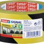Nastro di segnalazione Tesa Signal, giallo-nero, 66m x 50mm, per la marcatura di aree pericolose.