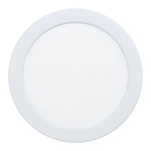 Faretto LED da incasso t.b.t. bianco e rotondo per montaggio a soffitto.