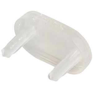 Copri presa t.b.t. trasparente per la sicurezza dei bambini.