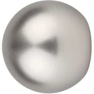 Terminale per bastone per tenda Mydeco a sfera, effetto acciaio inox, per aste da 2,5 cm.