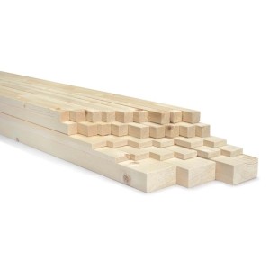 Listello in abete piallato 4 lati 45x60x2000 mm