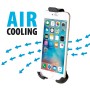 t.b.t. Supporto per cellulare con raffreddamento per interni auto.