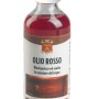Flacone di olio rosso per legno per la cura e la protezione delle superfici in legno.