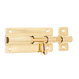 Chiavistello dorato per porte e finestre.