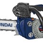 Motosega Hyundai blu e grigia