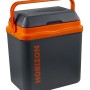 Frigorifero portatile Horizon grigio-arancione per campeggio e tempo libero.