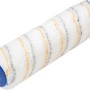 Rullo per pittura LUX 25cm, Polymix, a righe oro e grigio, per superfici lisce.