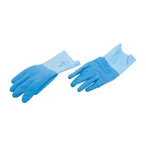 LUX Guanti da piastrellista taglia 9, guanti da lavoro con rivestimento in lattice naturale e superficie di presa ruvida.