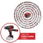 Trapano avvitatore a percussione a batteria Einhell TP-CD 18/60 Li-i BL Solo con batteria Power X-Change e accessori.