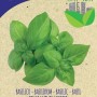 Confezione di semi di basilico biologico di Blumen per erbe aromatiche.