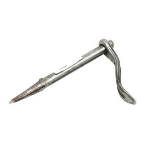 Gancio per intonaco LUX Classic in cemento, 150mm, con punta temprata per lavori di muratura.