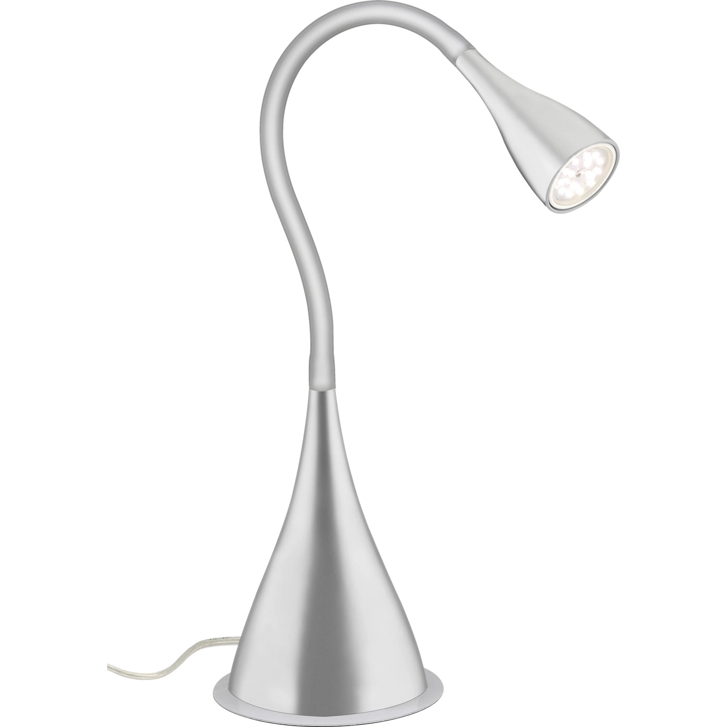 Tarron lampada da tavolo acrilico bianco LED 58278