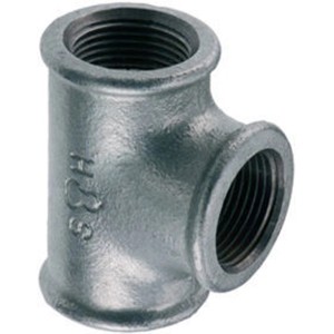 t.b.t. Raccordo a T in acciaio per tubazioni.