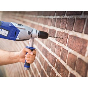 Punta per muro LUX HM 3 mm che fora un muro di mattoni.