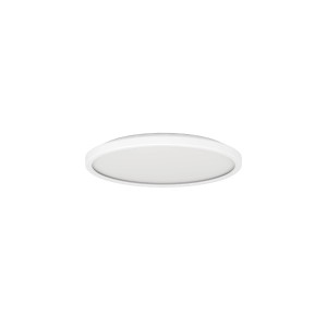 Plafoniera LED bianca Eglo Testara-E, diametro 30 cm, per un'illuminazione moderna.