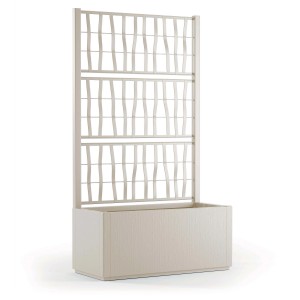 t.b.t. fioriera da esterno con grigliato.