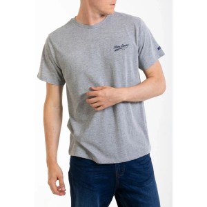 T-Shirt maniche corte uomo in cotone Force grigia tg XL