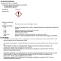 Informazioni di sicurezza per pittura per interni: Avvertenze, ingredienti e precauzioni.