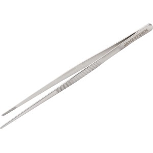 Pinza per grill Jamestown, 30 cm, in acciaio inox. Utensile preciso per girare il cibo.