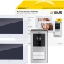 Kit videocitofono t.b.t. per 2 famiglie con 2 monitor e stazione esterna.