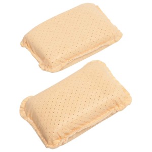 Set universale di spugne, 2 pezzi, per la cura dell'auto. Spugne per la pulizia con rivestimento in pelle sintetica.