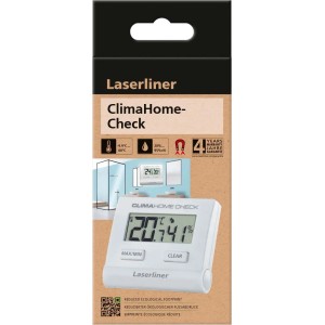 Laserliner ClimaHome-Check: Misuratore digitale di temperatura e umidità.