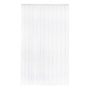 Tenda a fili bianca come tenda per porta, t.b.t.