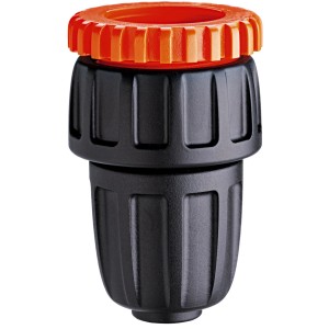 t.b.t. per irrigazione interrata, nero/arancio.