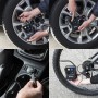 t.b.t. per gonfiare pneumatici auto e bici, applicazione in dettaglio.