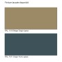 Colori disponibili per mobili bagno: Beige-Grigio (RAL 1019) e Grigio Ferro (RAL 7011).