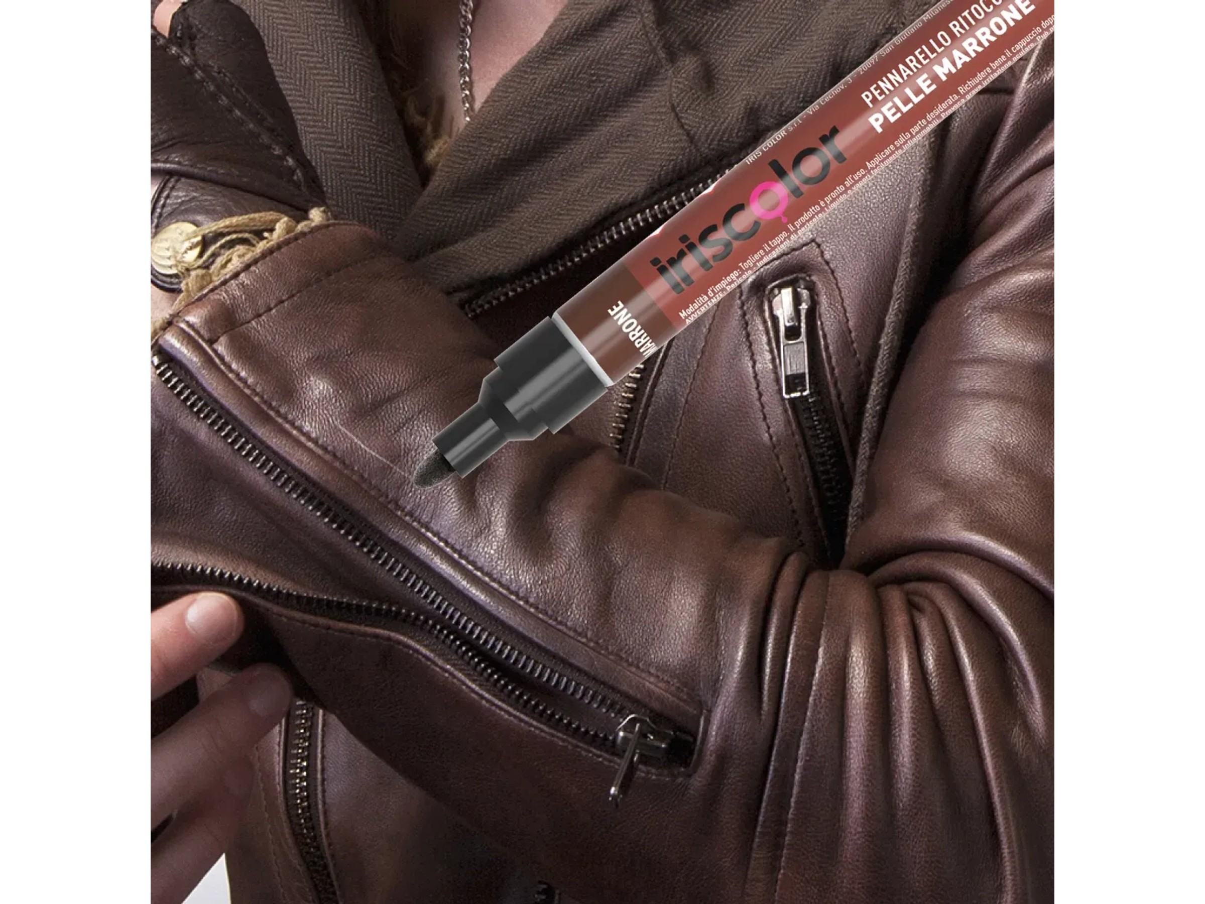 Penna colorante per bordi, facile da pulire Penna a rullo per bordi in pelle in acciaio inossidabile Presa forte per la lavorazione della pelle fai-da-te